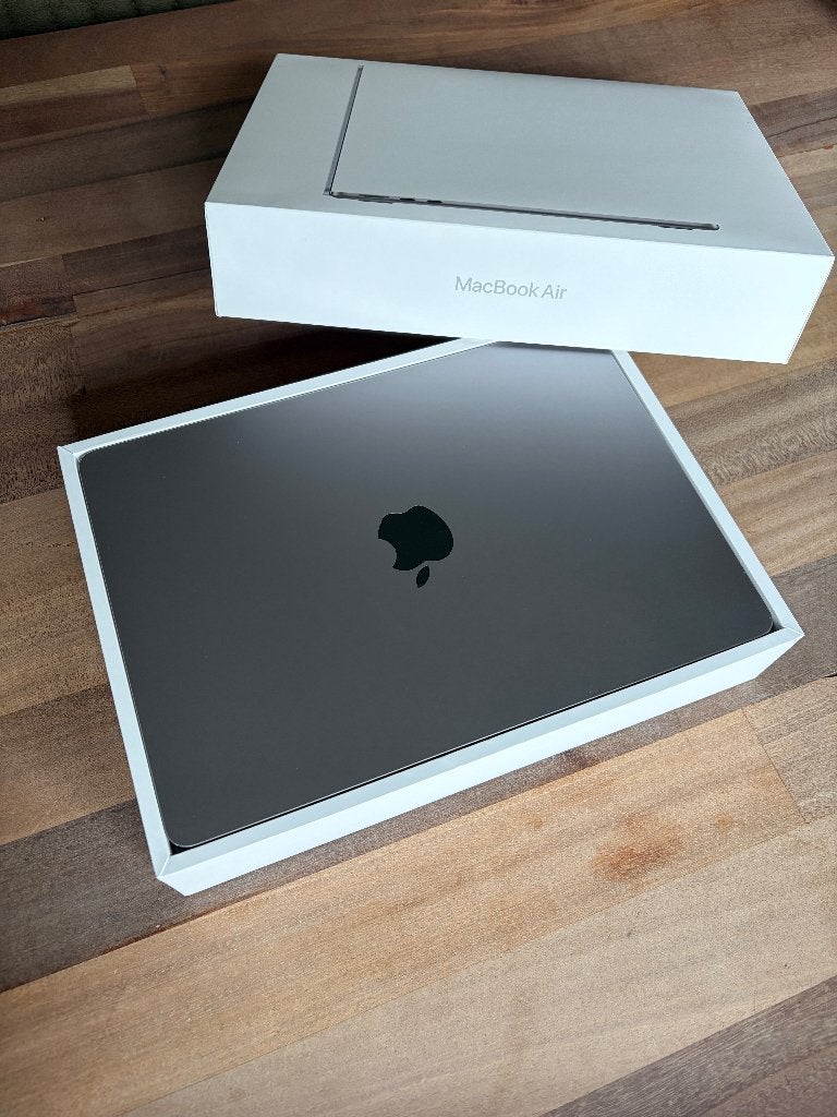Apple MacBook Air M2 - Perfect model incl accessoires, doos, 256 GB, Qwerty, 8 GB, 13 inch