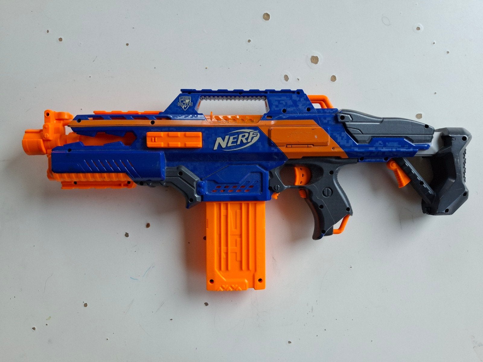 Nerf N-Strike Elite Rapidstrike CS-18 Blaster, Ophalen, Gebruikt, Jongen of Meisje