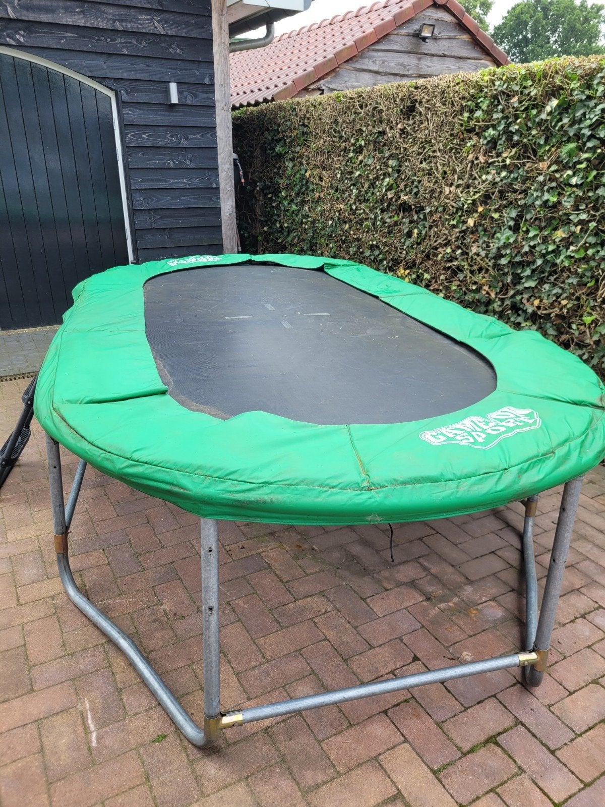 mooie trampoline te koop!, Ophalen, Gebruikt