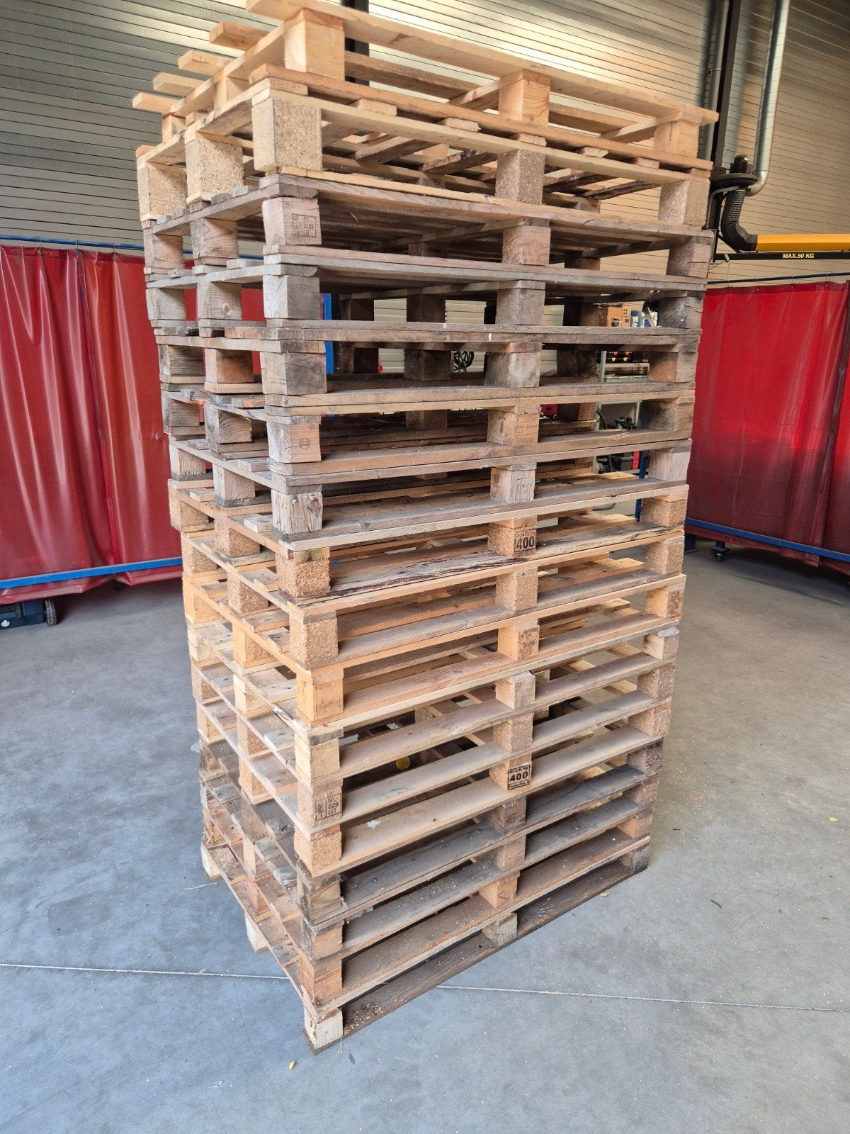 pallets 120cm X 80cm, Ophalen, Overige houtsoorten, Minder dan 200 cm, Pallet