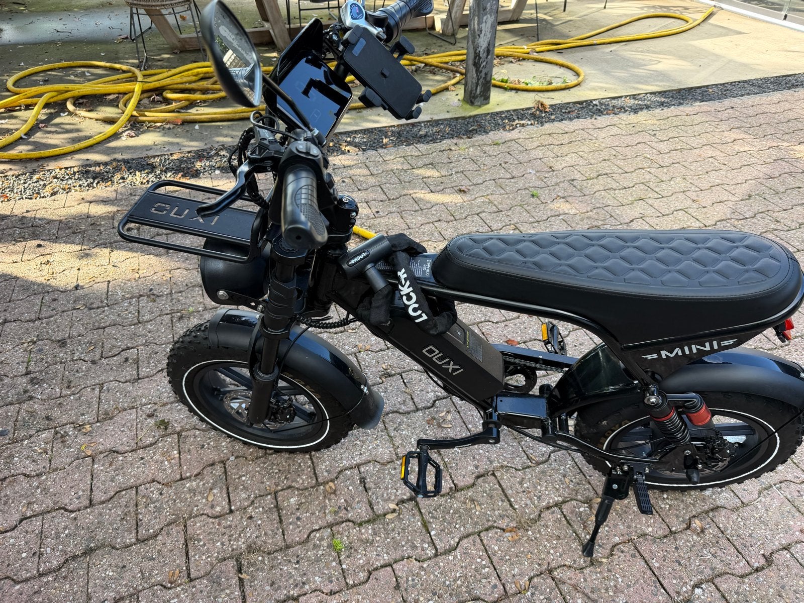 Ouxi C80 mini Fatbike met 21 kilometer op de teller, Zo goed als nieuw, Minder dan 47 cm, 50 km per accu of meer, Ophalen