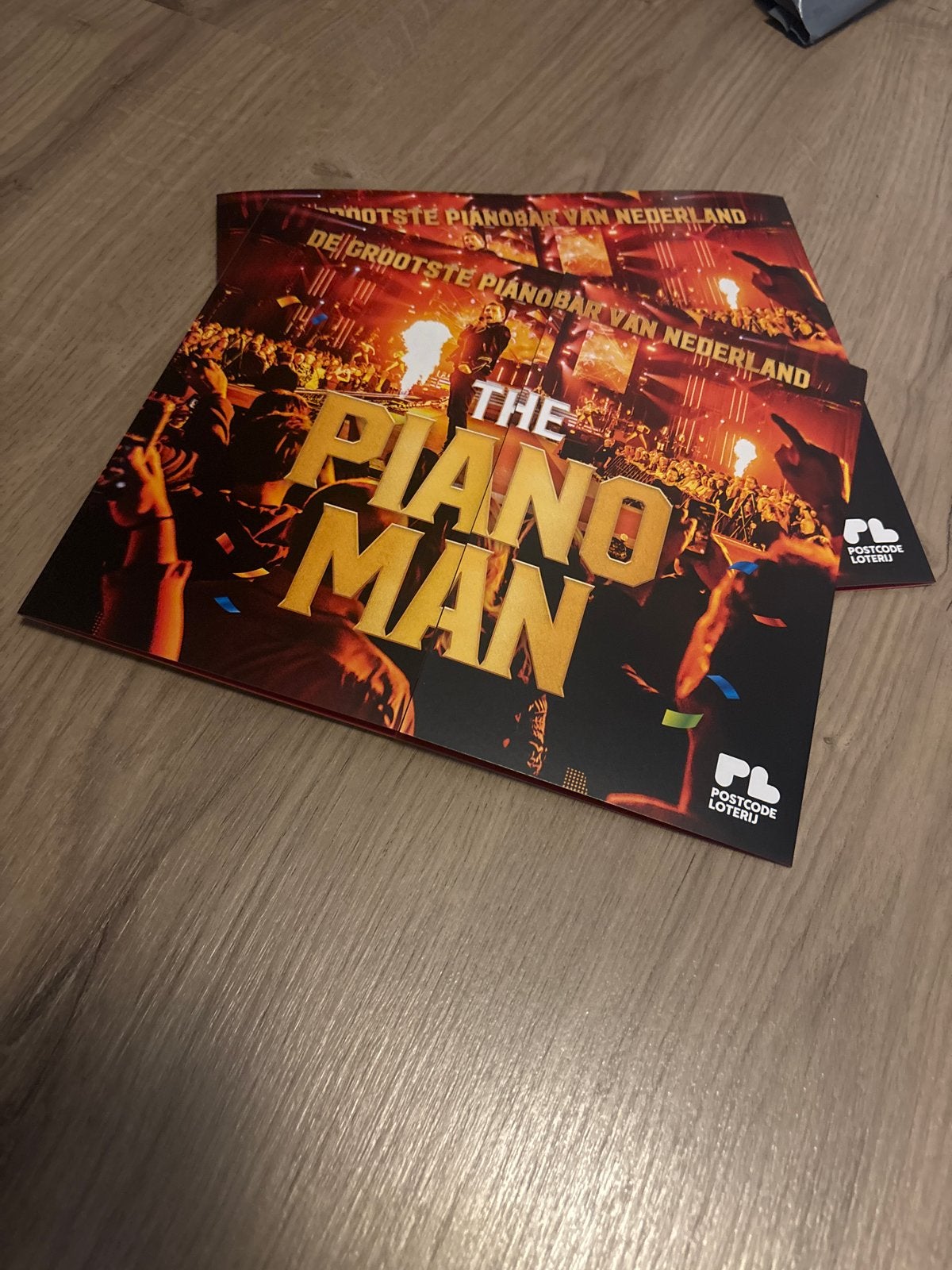 2x twee tickets The Pianoman 13 december, Tickets en Kaartjes