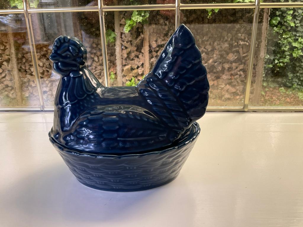 Kip op Nest, Antiek en Kunst, Curiosa en Brocante, Ophalen of Verzenden
