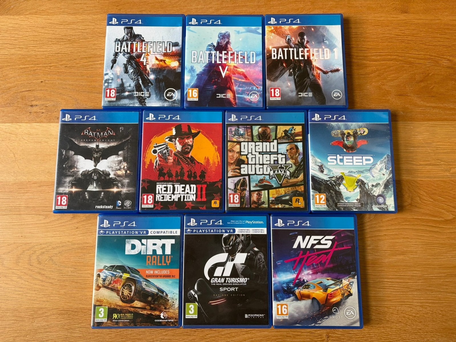 Diverse PlayStation 4 Games, Spelcomputers en Games, Games | Sony PlayStation 4, Ophalen, Online, Overige genres, Zo goed als nieuw