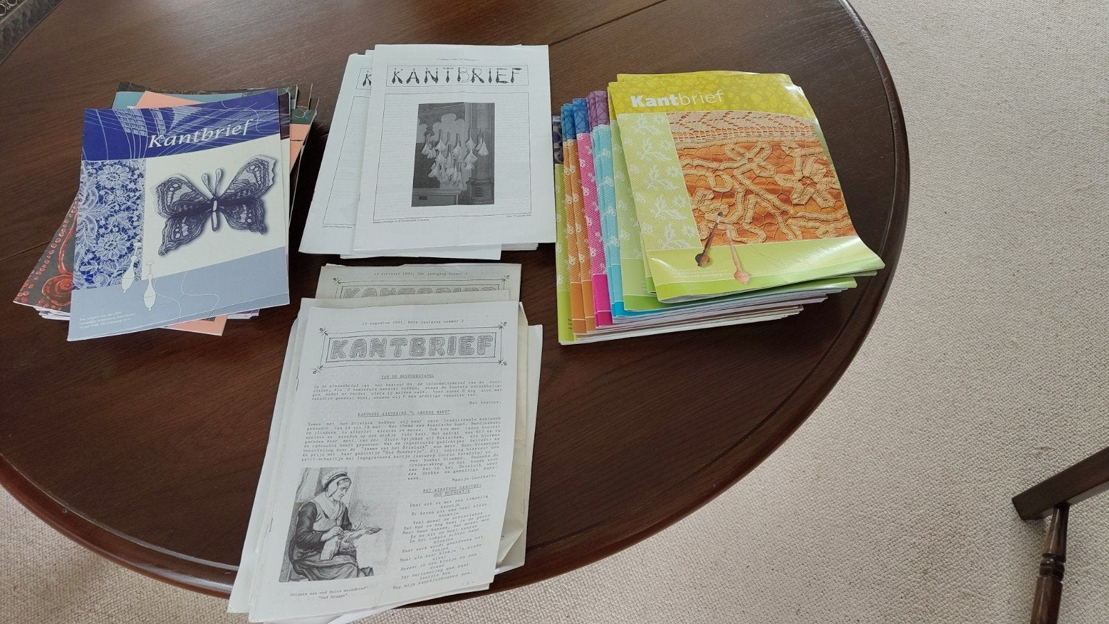 Kantbrief van de LOKK: complete jaargangen 1992-2008, Ophalen of Verzenden, Gebruikt