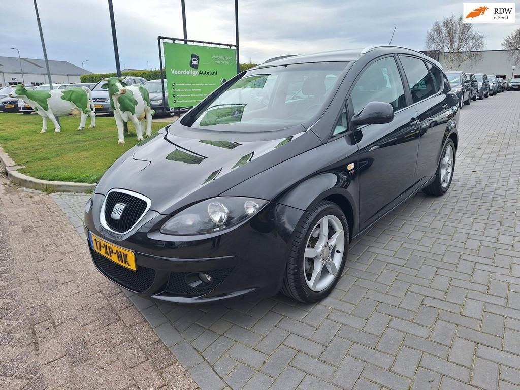 Seat Altea XL 2.0 FSI Stylance / Zeer luxe auto / AUTOMAAT, Auto's, 4 cilinders, Zwart, Metallic lak, Euro 4