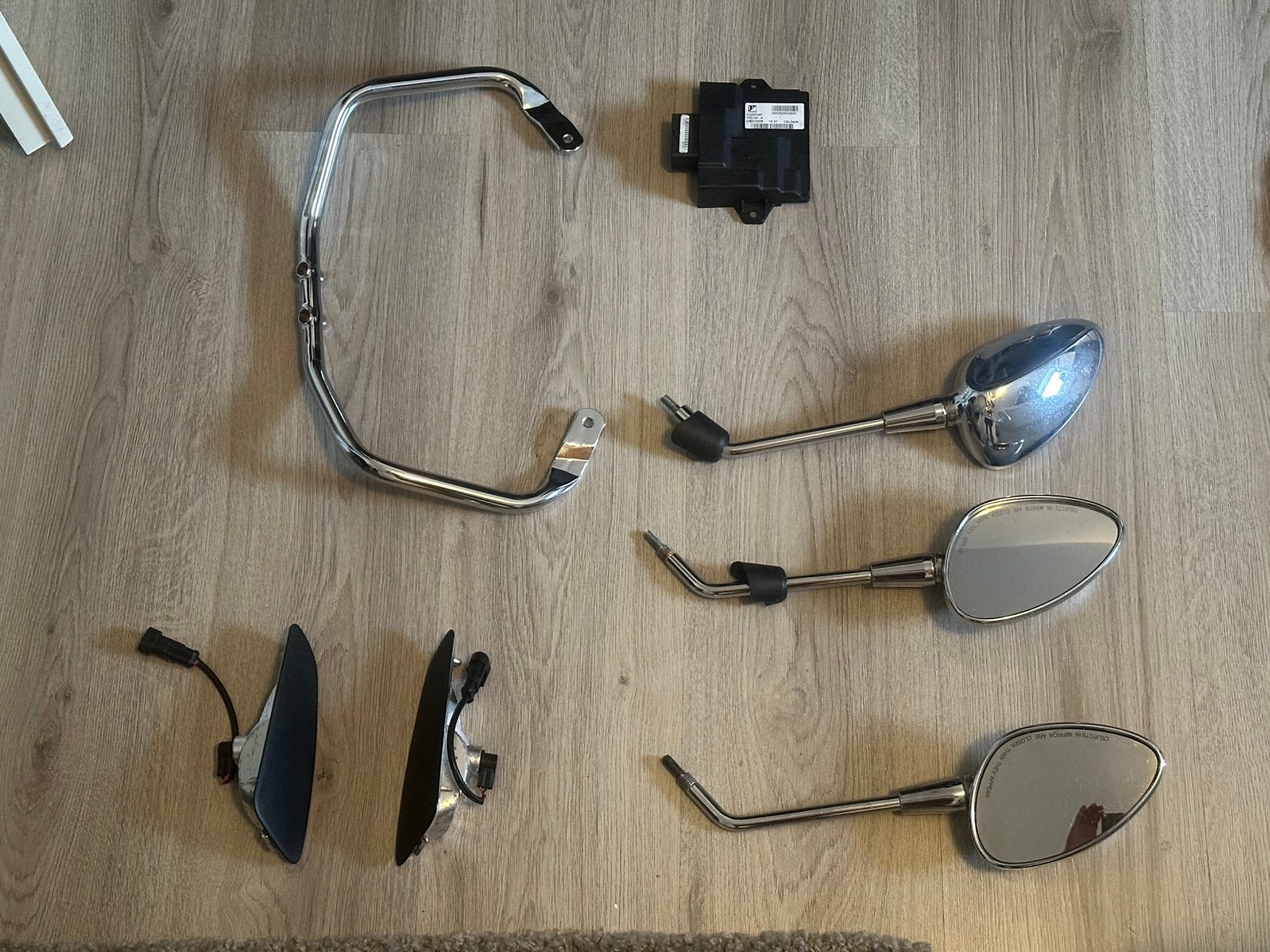 Vespa Sprint/Primavera & Piaggio onderdelen: spiegels, ECU,, Ophalen of Verzenden, Gebruikt, Overige typen, Vespa