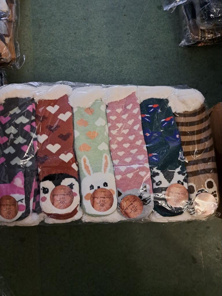 Partij sokken met dierenprint. Maat 36-41., Ophalen of Verzenden, Nieuw, Overige kleuren, Sokken en Kniesokken