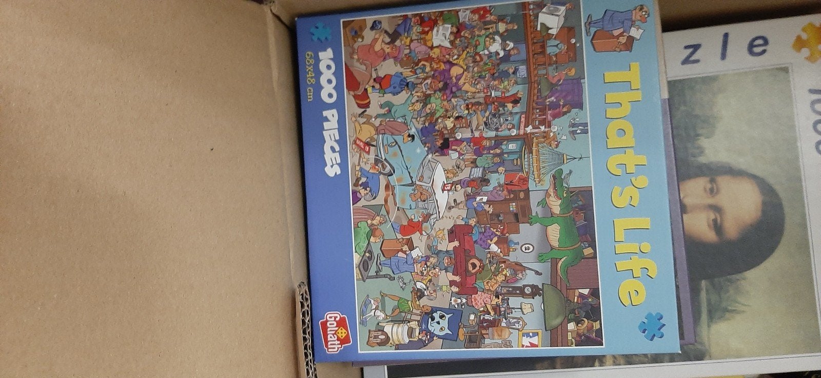 Goliath That's Life Legpuzzel 1000 stukjes, Ophalen, 500 t/m 1500 stukjes, Gebruikt, Legpuzzel