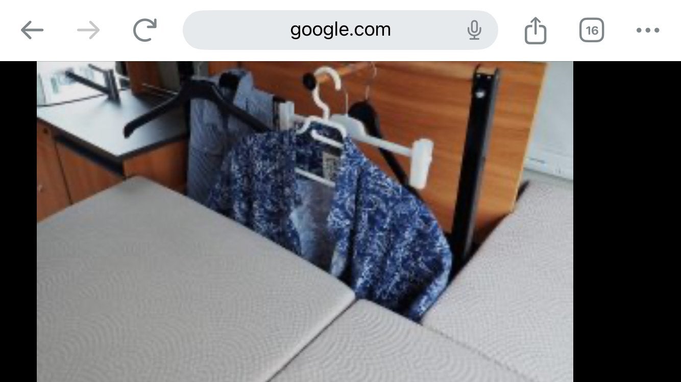 Garderobe kast hefset, Caravans en Kamperen, Camper-accessoires, Zo goed als nieuw, Ophalen