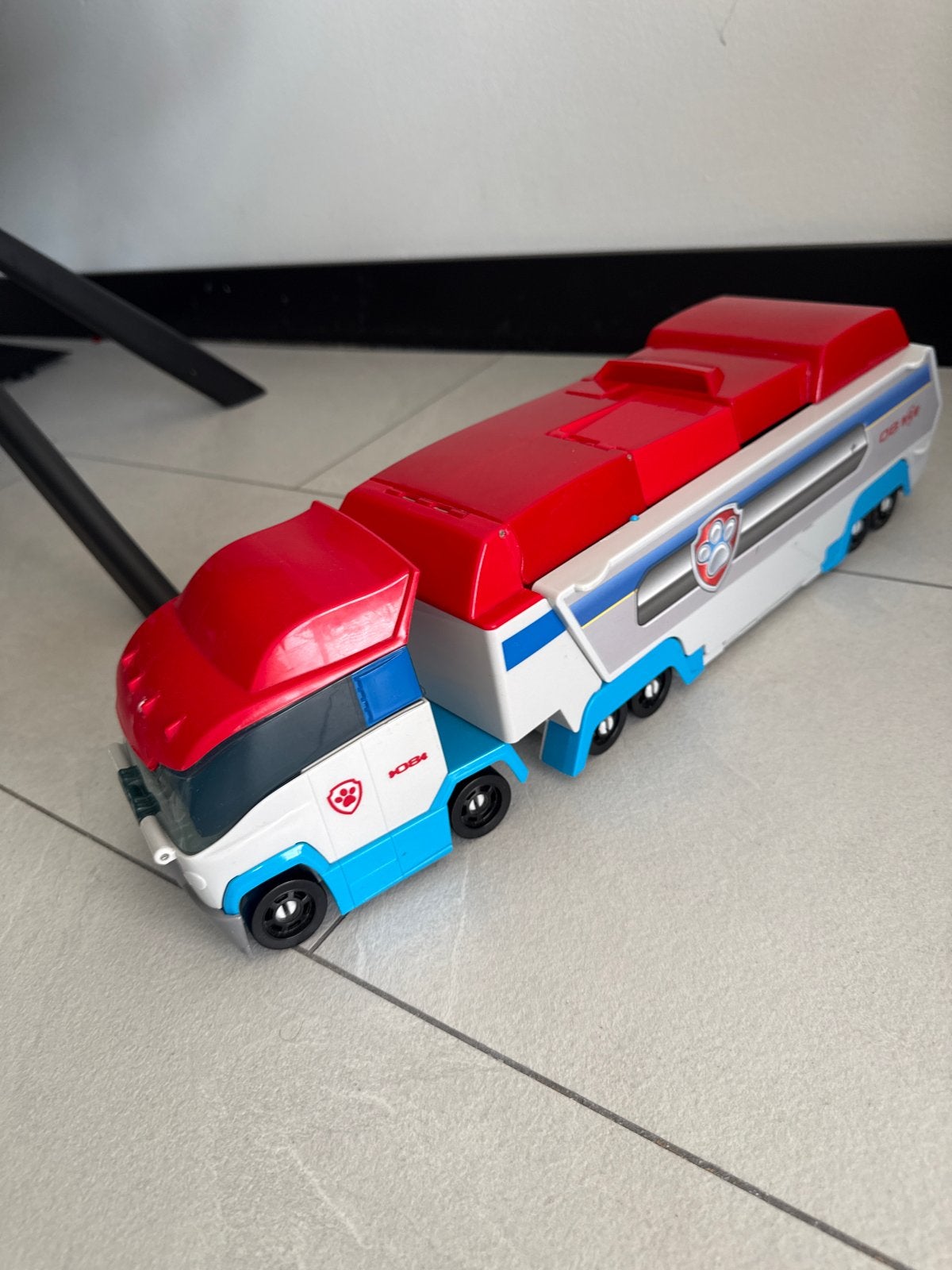 Paw Patrol  - Uitklapbare Vrachtwagen, Ophalen of Verzenden, Gebruikt, Jongen of Meisje