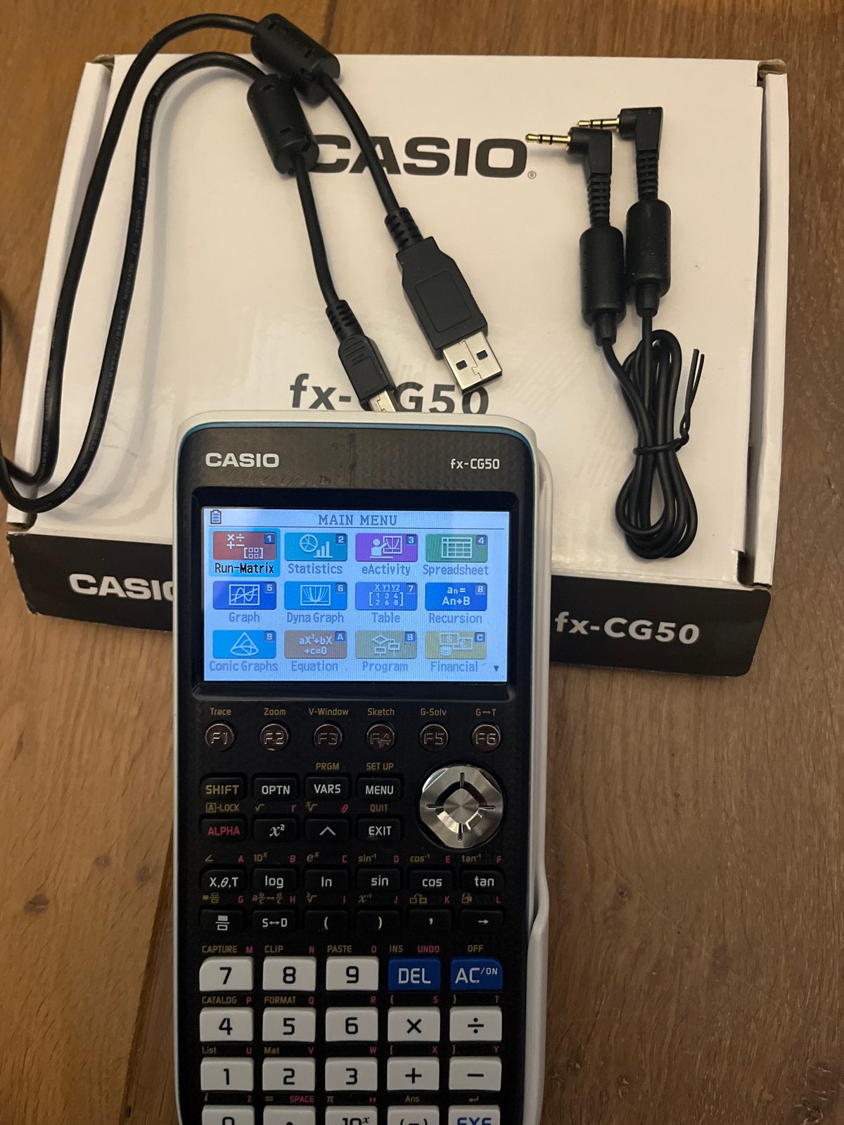 Casio grafische rekenmachine fx-CG50, Diversen, Ophalen of Verzenden, Grafische rekenmachine