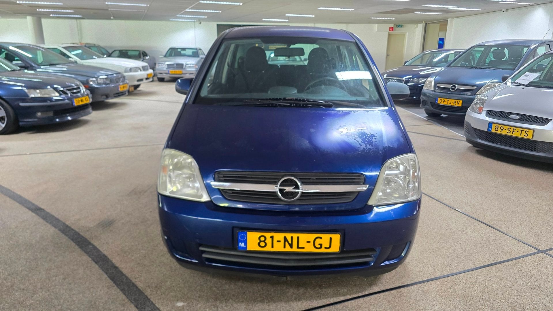 Opel Meriva 1.6-16V Enjoy, 101 pk, Gebruikt, 4 cilinders, Blauw