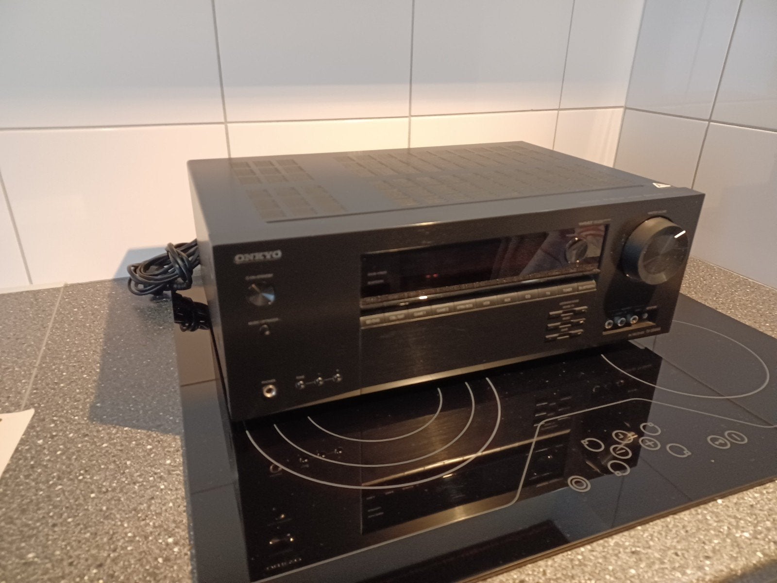 Onkyo Receiver tx-sr444, Ophalen, Gebruikt, 120 watt of meer, Onkyo