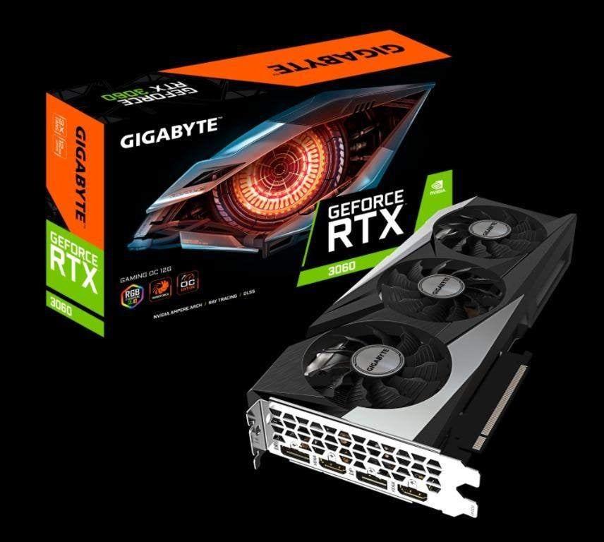 GeForce RTX 3060 GAMING OC 12G (Rev. 2.0), Computers en Software, Videokaarten, Ophalen, GDDR6, Zo goed als nieuw, PCI-Express 5