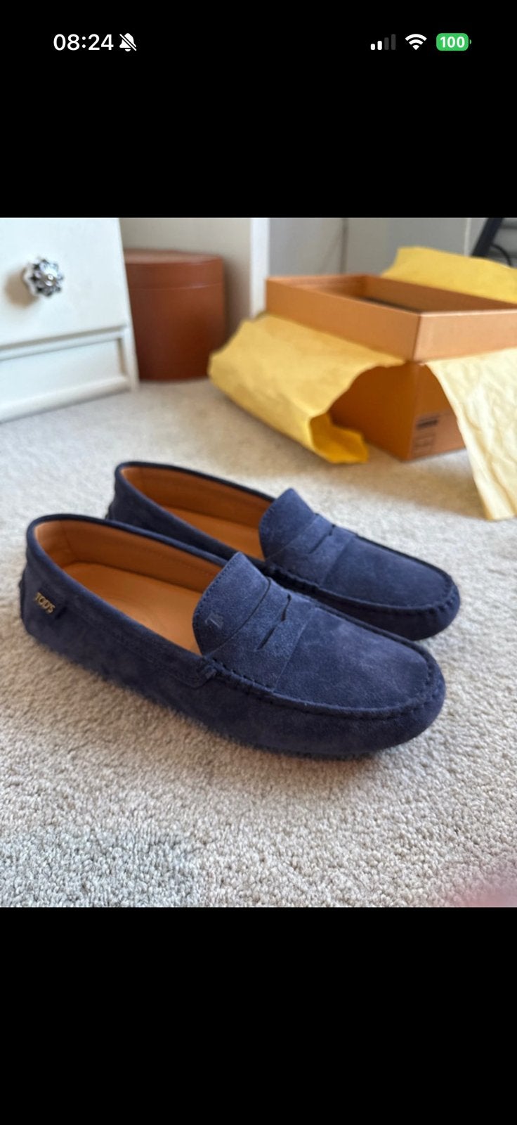 Tods Gommino loafers 37,5 NIEUW, Ophalen of Verzenden, Nieuw, Blauw, Instappers