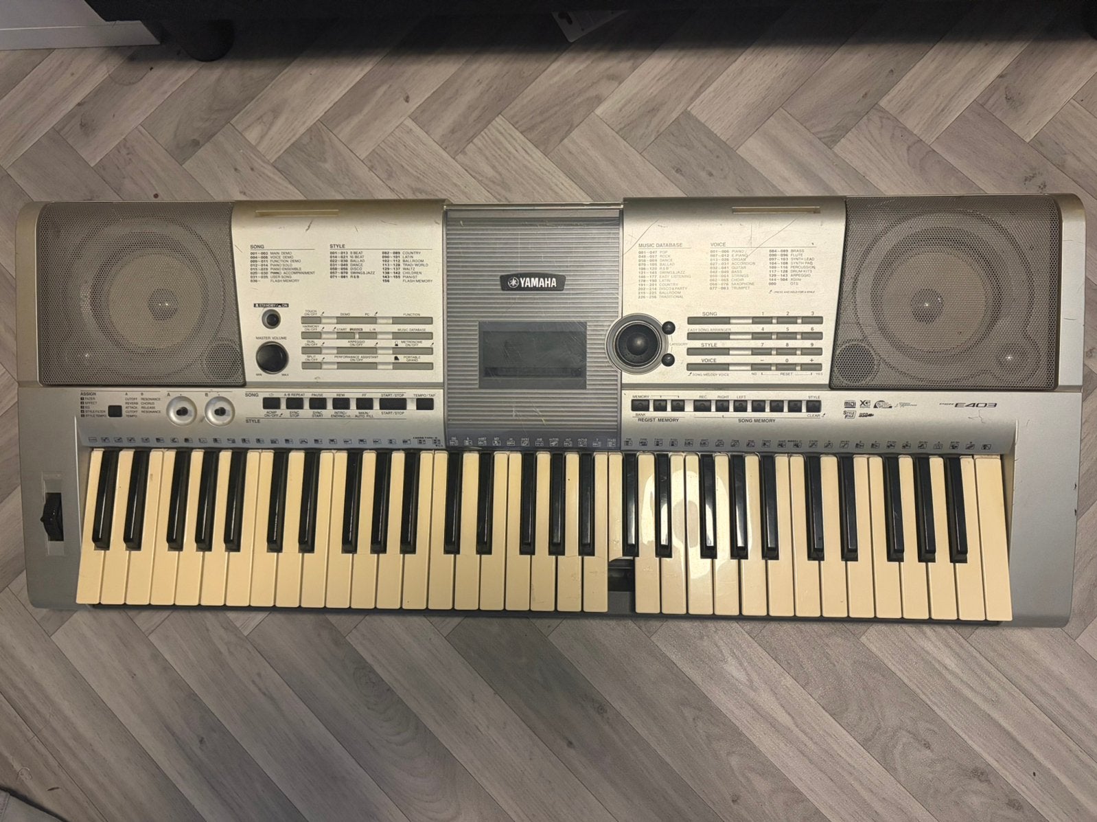 ≥ Yamaha PSR E403 Keyboard Te Koop | Marktplaats