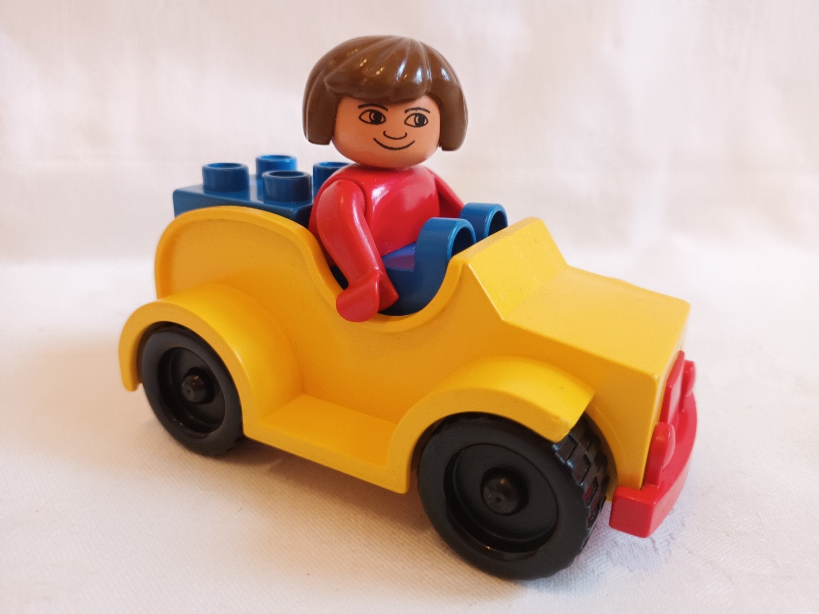 Vintage Retro Duplo set 2610 Vrouw in auto, Kinderen en Baby's, Speelgoed | Duplo en Lego, Ophalen of Verzenden, Zo goed als nieuw