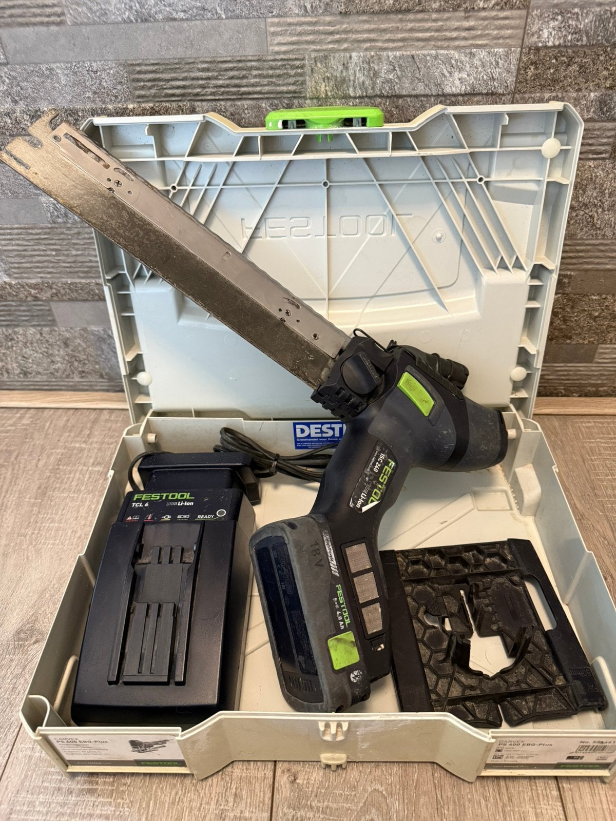 Festool iSC240 isolatiezaag, Invalzaag, Ophalen of Verzenden, Zo goed als nieuw, 30 tot 70 mm