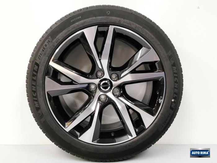 Sportvelgenset + banden van een Volvo S60, Gebruikt, -, -, Ophalen of Verzenden