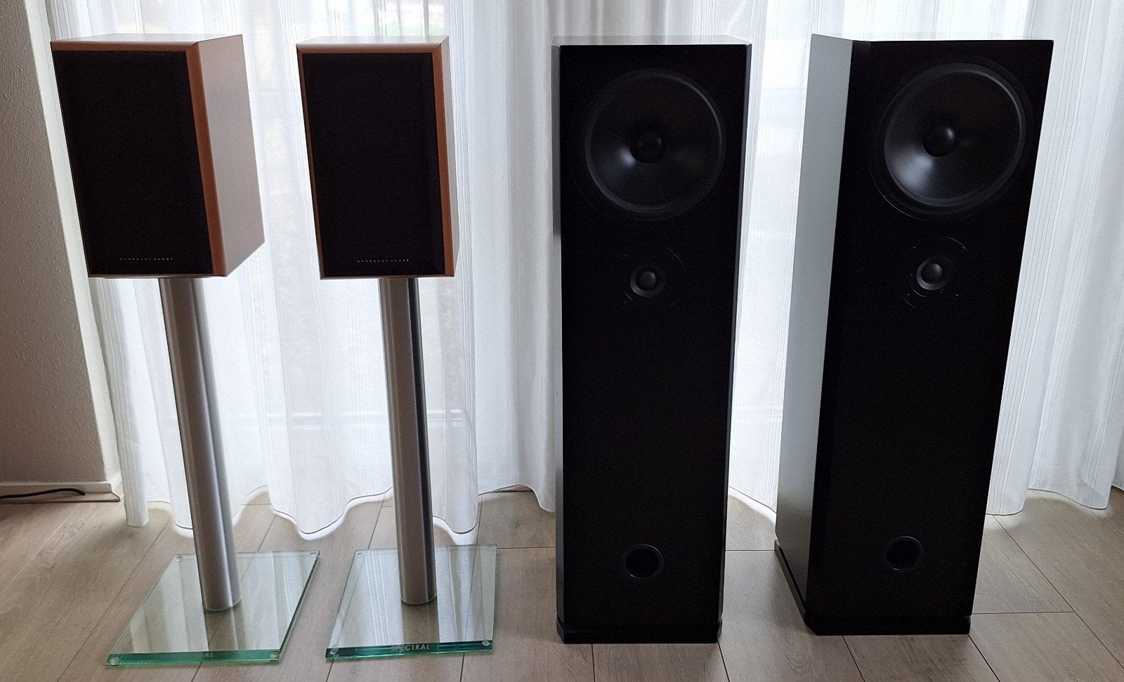 Speaker set te koop, Ophalen, Gebruikt, Overige merken