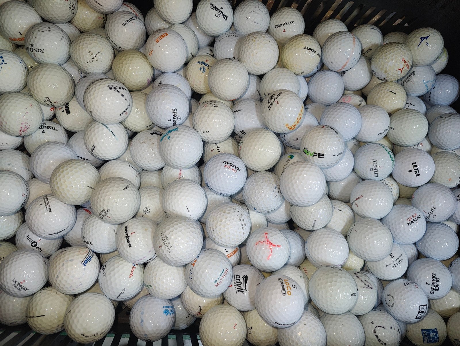 Gebruikte golfballen mix 100 stuks, Ophalen of Verzenden, Bal(len)