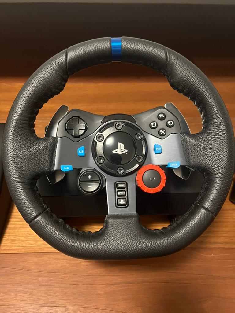 LogiTech G29 PS4/PS5/PC + Pedalen + Shifter -> Complete set, Ophalen of Verzenden, Zo goed als nieuw, Stuur of Pedalen, PlayStation 4