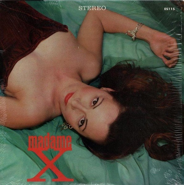 madame x/love for free-garage/punk/jazz/lounge-10 inch vinyl, LP, 10 inch, Verzenden, Zo goed als nieuw