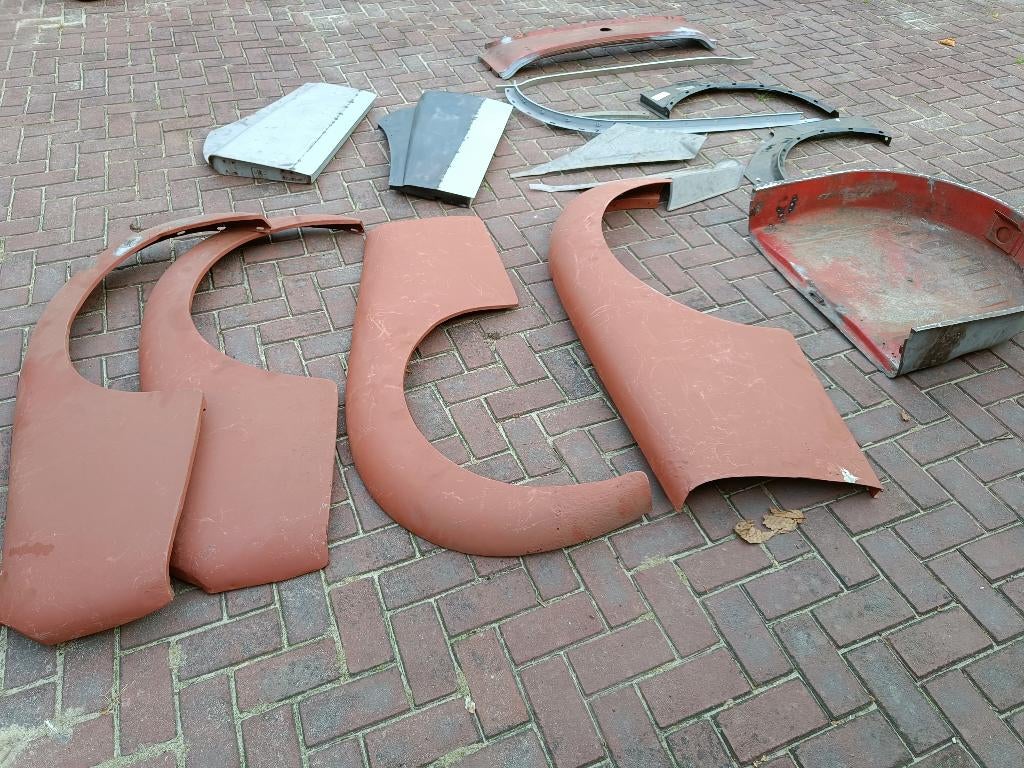 plaatwerk delen TR2-of 3, Auto-onderdelen, Carrosserie en Plaatwerk, Motorkap, Triumph, Voor, Ophalen
