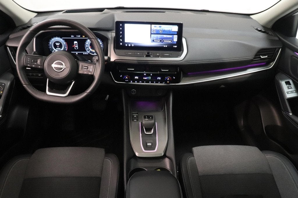 Nissan Qashqai 1.3 MHEV Xtronic N-Connecta | Panoramadak | 3, Auto's, Nissan, 4 cilinders, Met garantie (alle), Leder en Stof