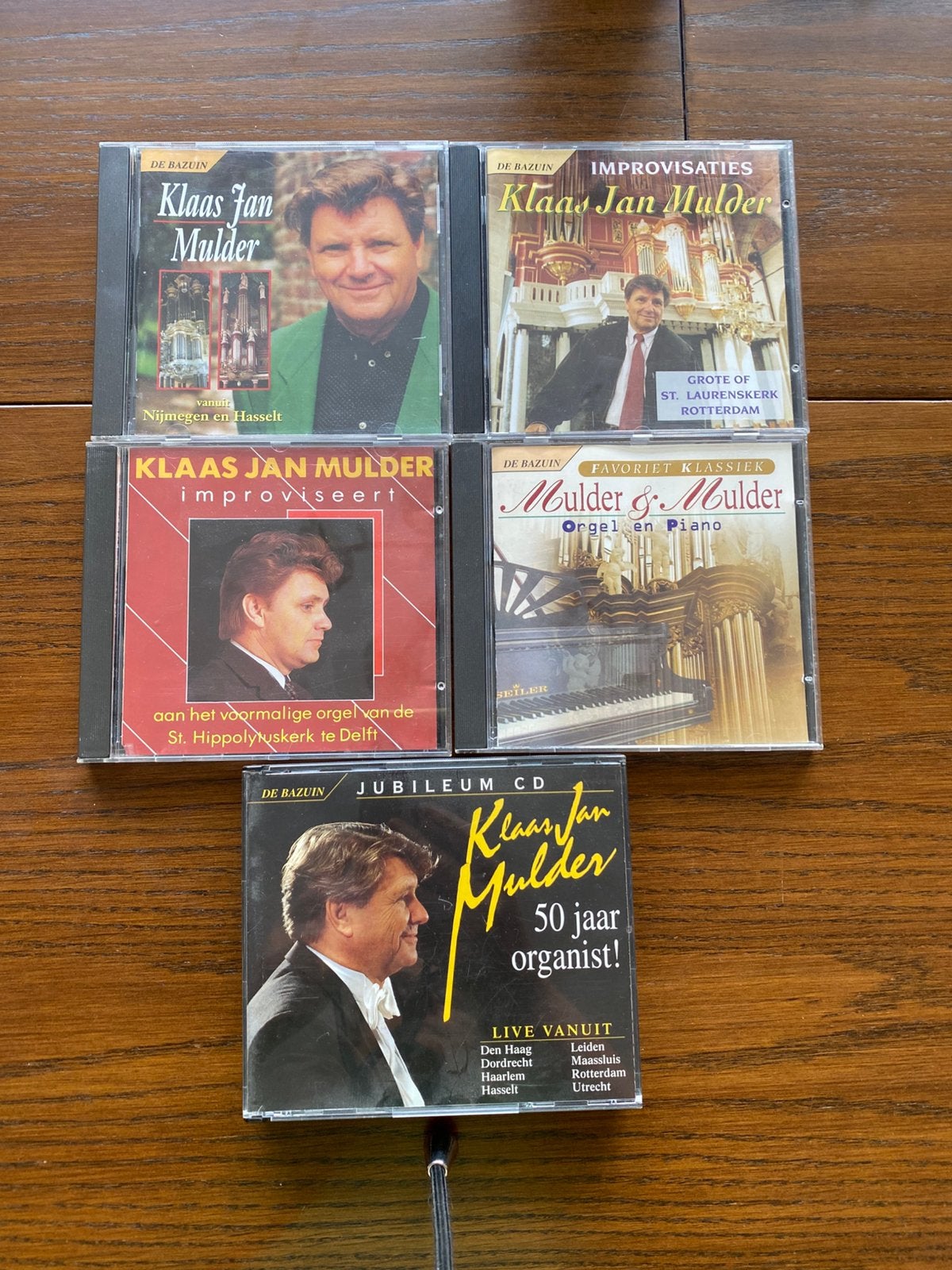 5 stuks Klaas Jan Mulder   CD, Ophalen of Verzenden, Gebruikt