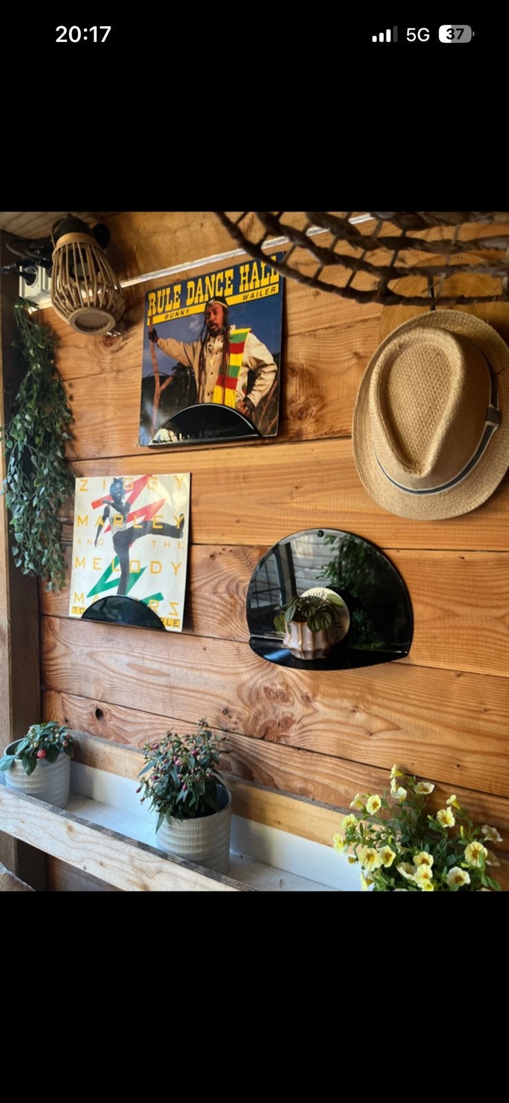 Vinyl Wandhouders / Platenhouders, Cd's en Dvd's, Ophalen of Verzenden, Gebruikt, Overige formaten