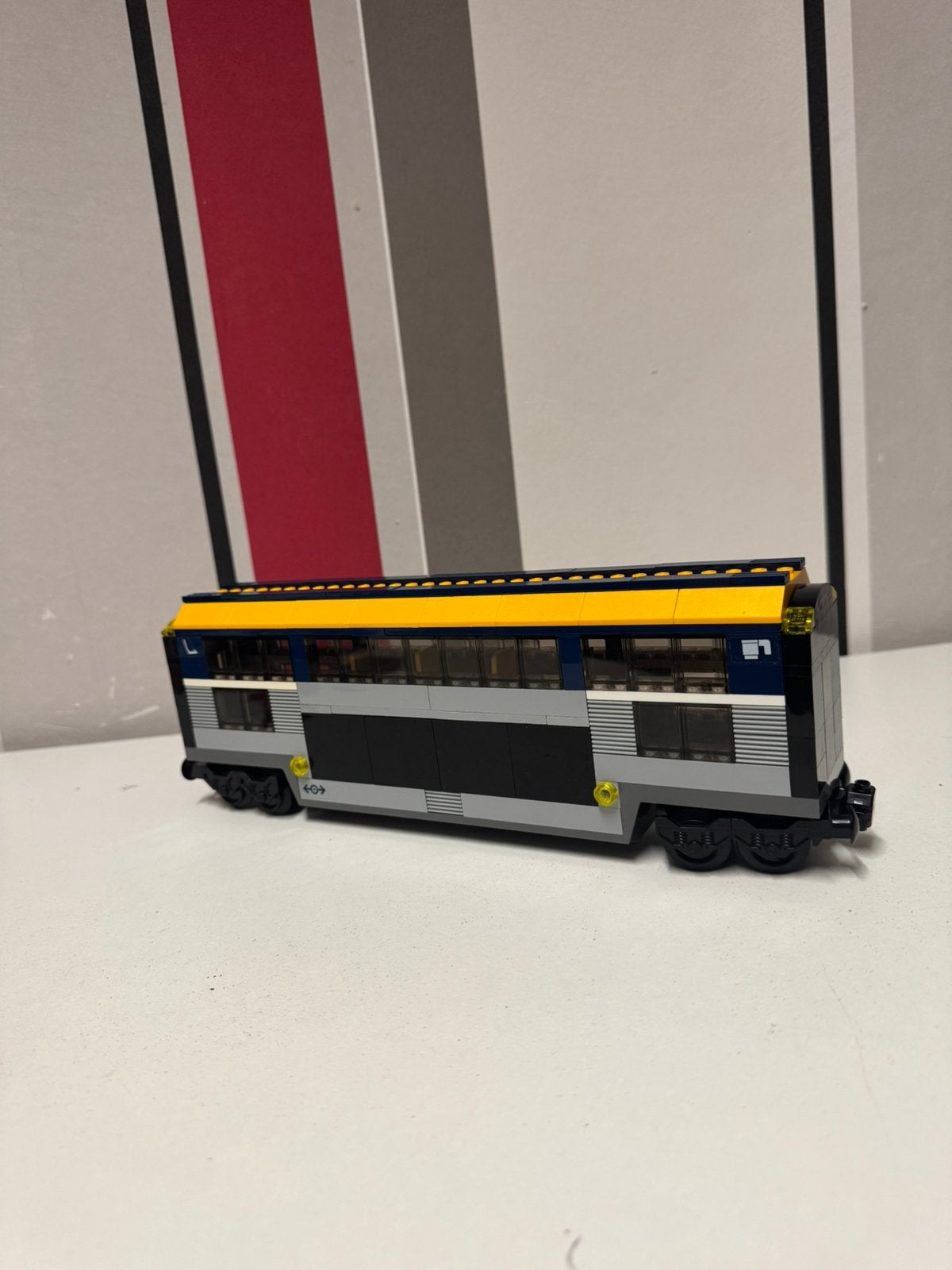 LEGO MOC treinwagon, Ophalen of Verzenden, Zo goed als nieuw
