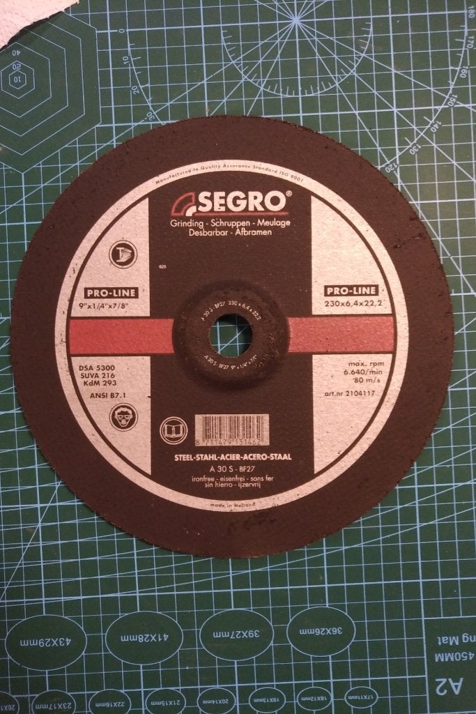 slijpschijven Segro en Metabo staal afbraamschijven, Ophalen of Verzenden, Nieuw, 1000 watt of meer, Haakse handslijpmachine