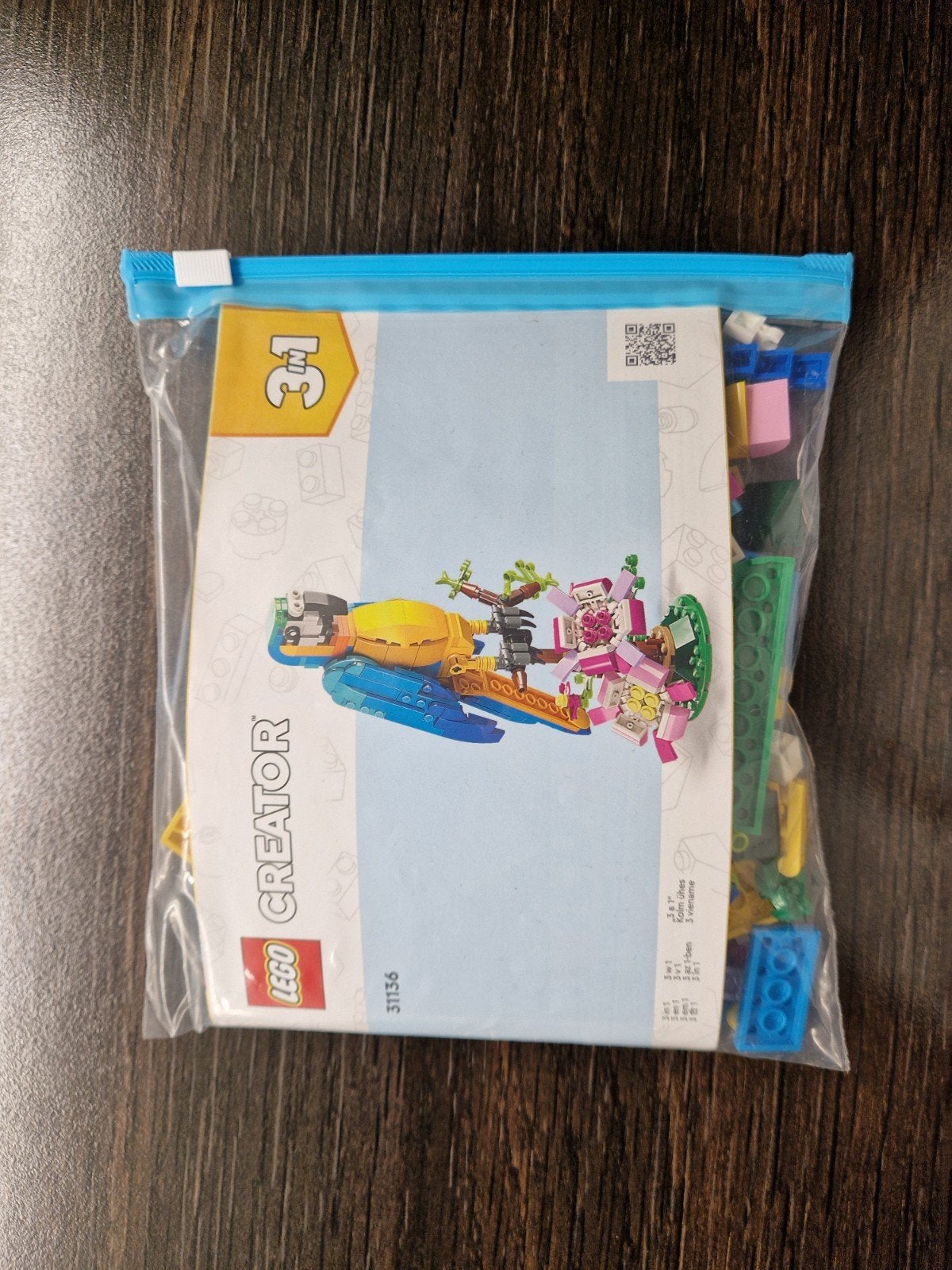 Lego Creator 3-in-1 Exotische Papegaai (31136), Lego, Inclusief instructies, Ophalen of Verzenden, Zo goed als nieuw