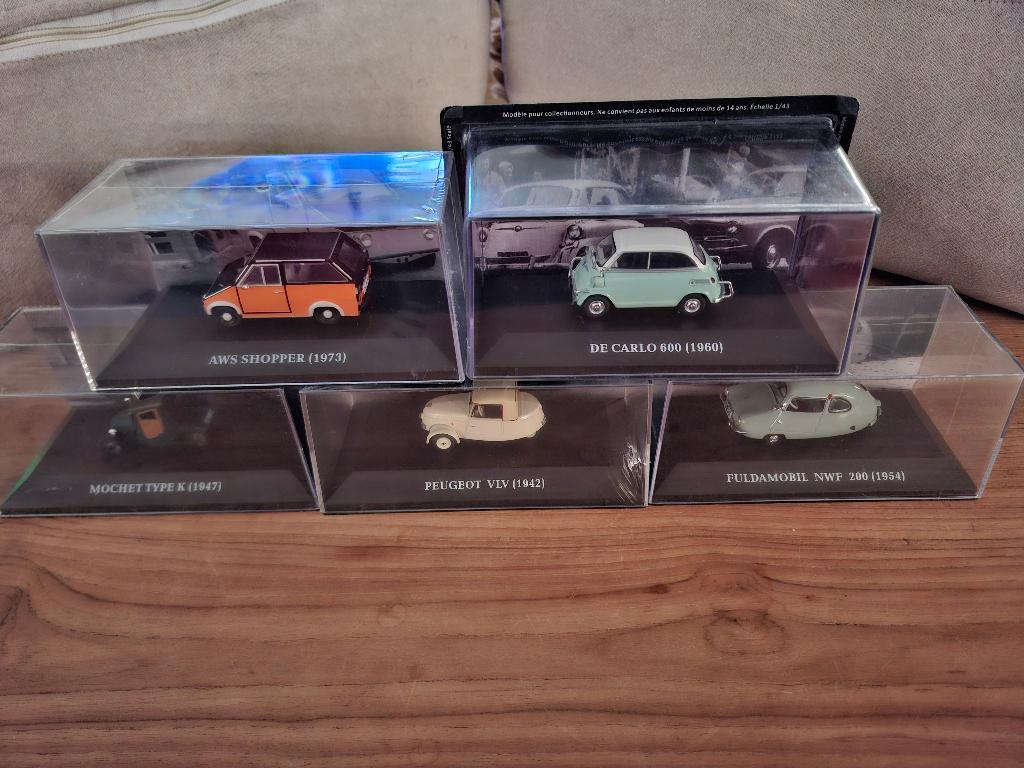 Dwerg auto's1:43AMS Mochet De carlo Peugeot Fuldamobil NIEUW, Ophalen of Verzenden, Nieuw, Auto, Overige merken