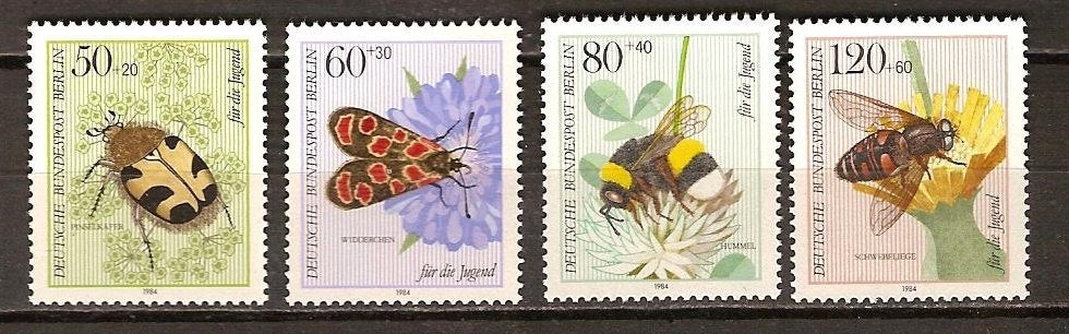Berlin 712-715 postfris, Ophalen of Verzenden, BRD, Postfris