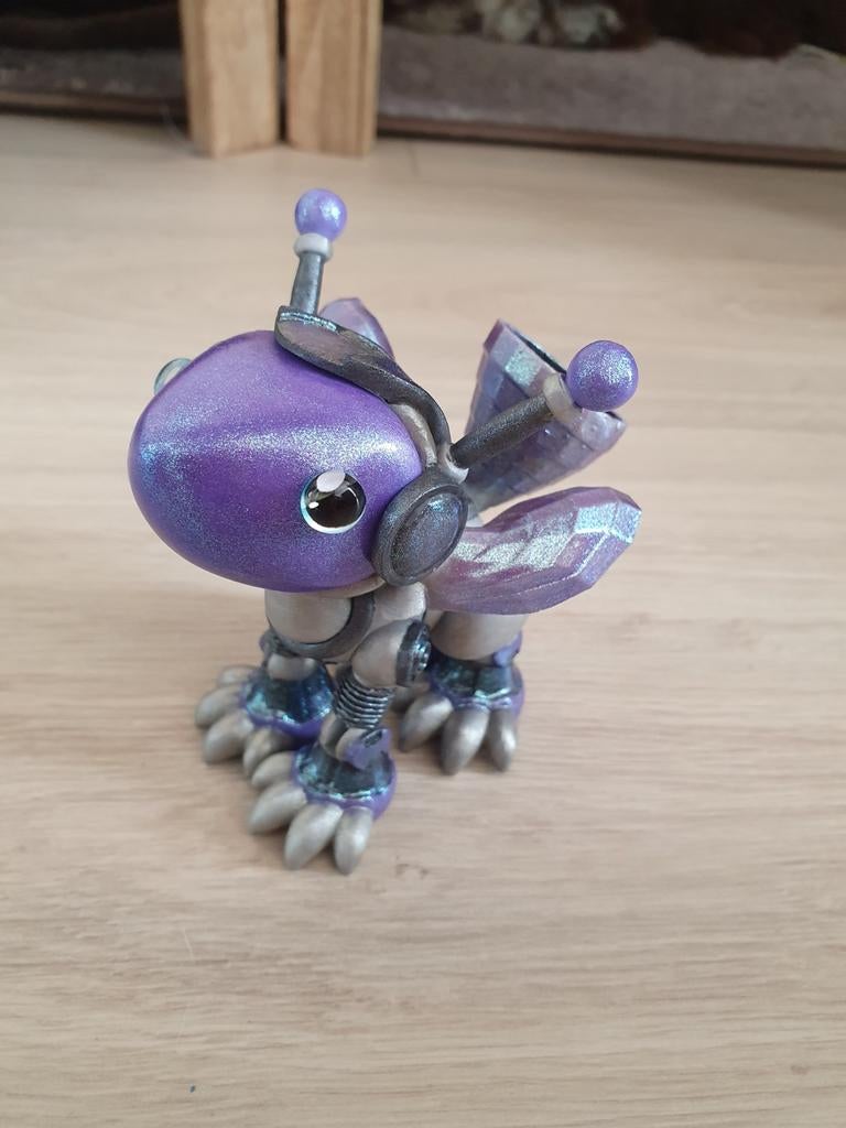 Bjd pop robot hondje, Ophalen of Verzenden, Zo goed als nieuw, Pop