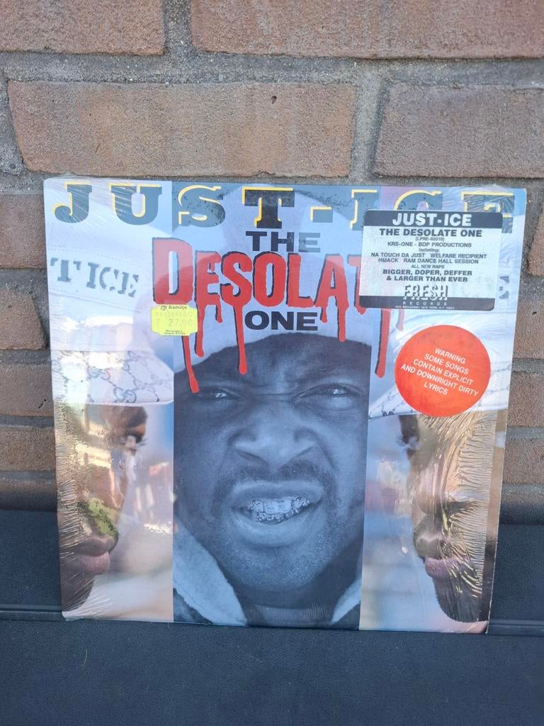 Just ice the desolate one hiphop rap vinyl, Cd's en Dvd's, Vinyl | Hiphop en Rap, Ophalen of Verzenden, 1985 tot 2000, Zo goed als nieuw