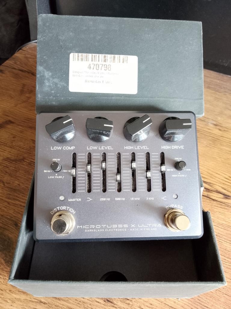 Darkglass X Ultra multiband overdrive met IR cabsim, Ophalen, Gebruikt, Volume