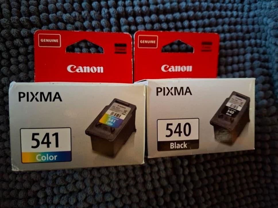 Canon Pixma 540 Zwart & 541 Kleur Cartridges, Ophalen of Verzenden, Nieuw, Cartridge, Canon