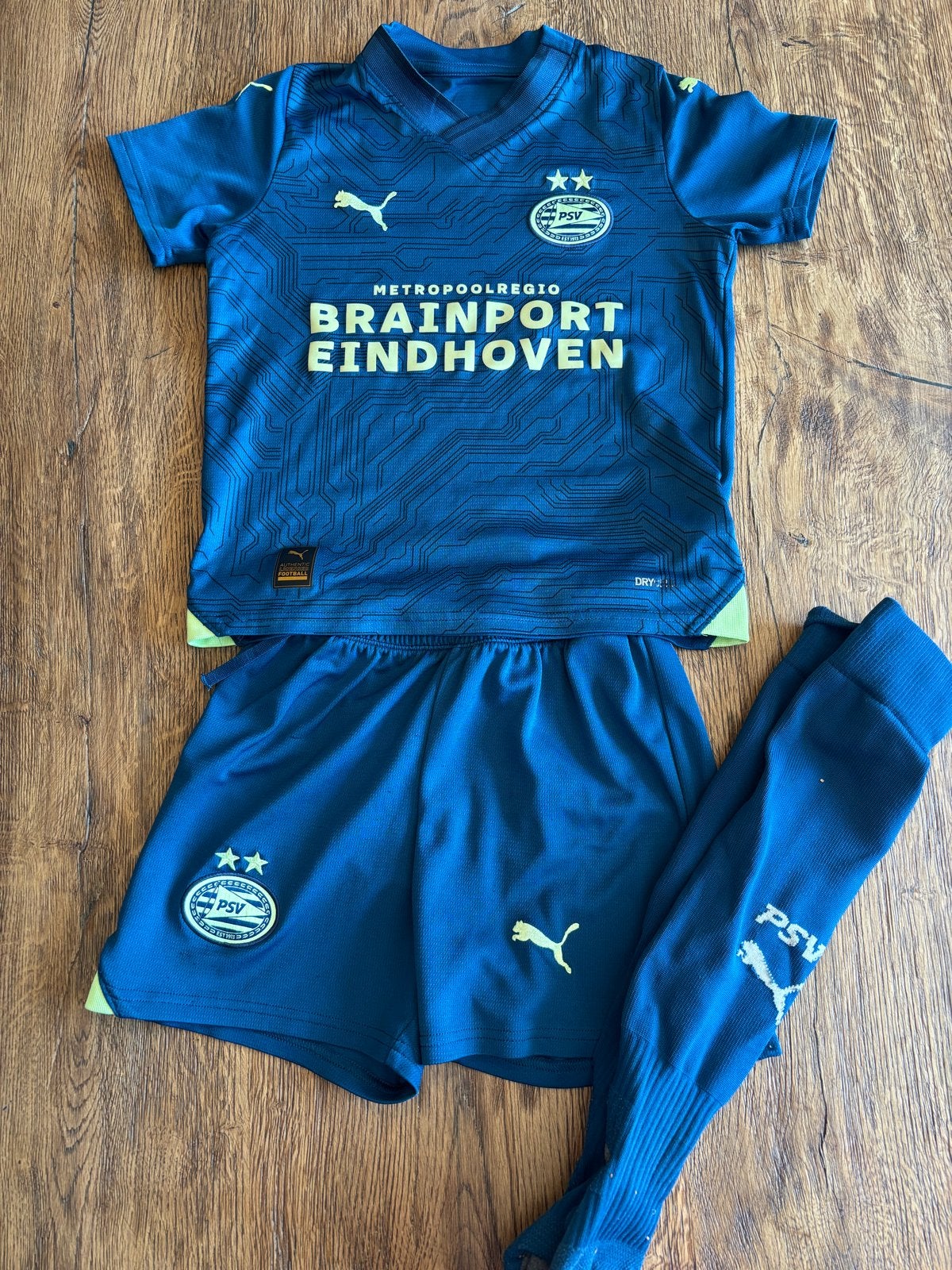 PSV Thuistenue 2023/2024 - Maat 128 (7-8 jaar), Kinderen en Baby's, Ophalen of Verzenden, Zo goed als nieuw, Jongen of Meisje