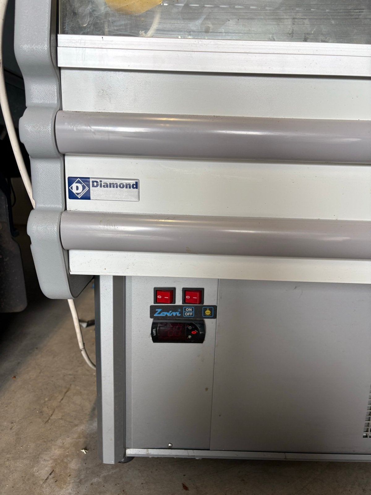 Diamond Koeling Vitrine - Perfect voor Horeca, Ophalen, Zonder vriesvak, 200 liter of meer, 60 cm of meer