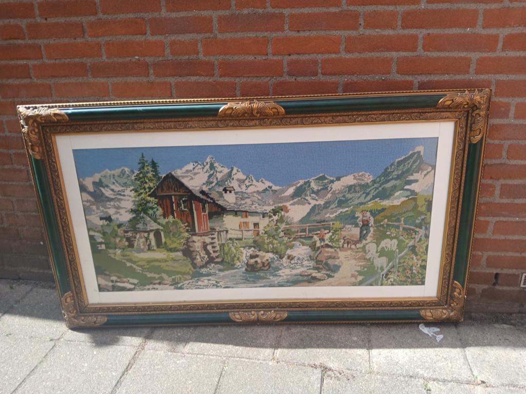 Schilderij, Antiek en Kunst, Kunst | Schilderijen | Klassiek, Ophalen of Verzenden