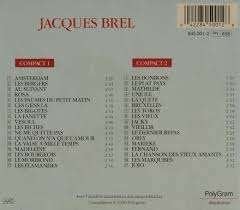 Jacques Brel Compilatie audio cd, Ophalen of Verzenden, Gebruikt