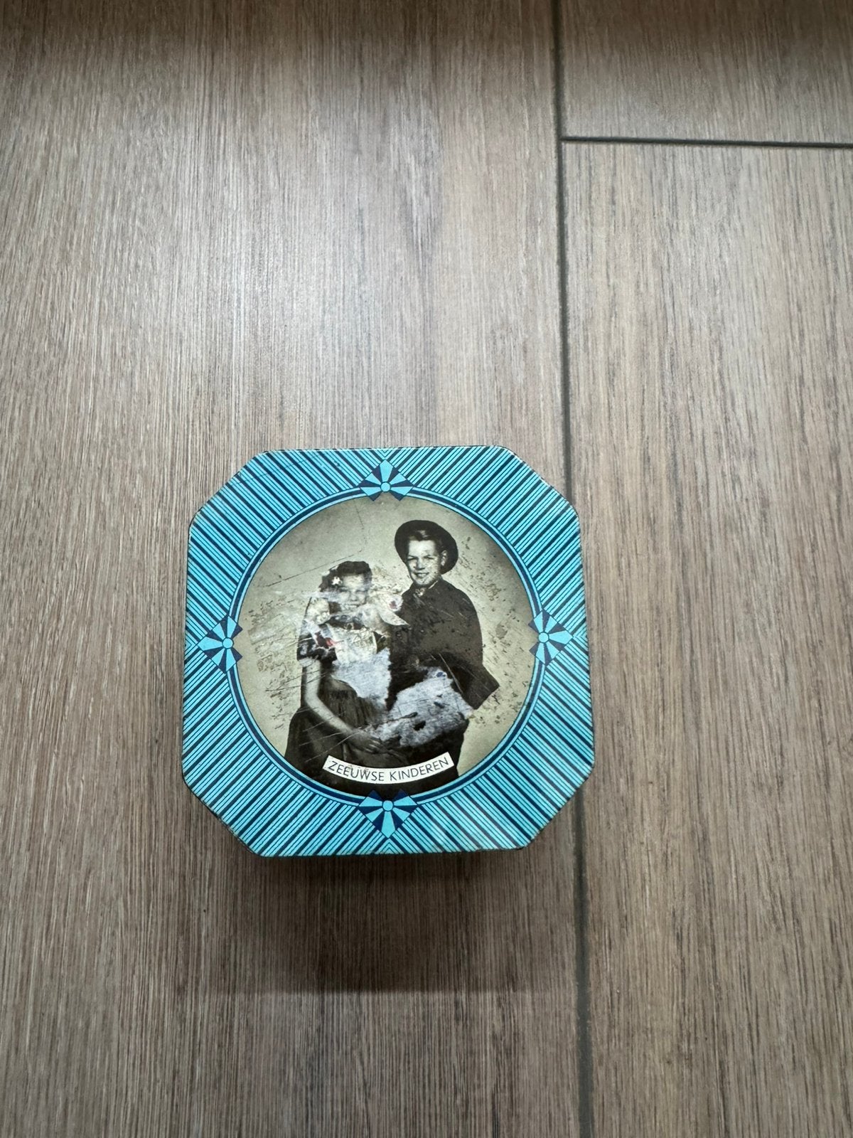 Vintage antiek blikje, Ophalen of Verzenden