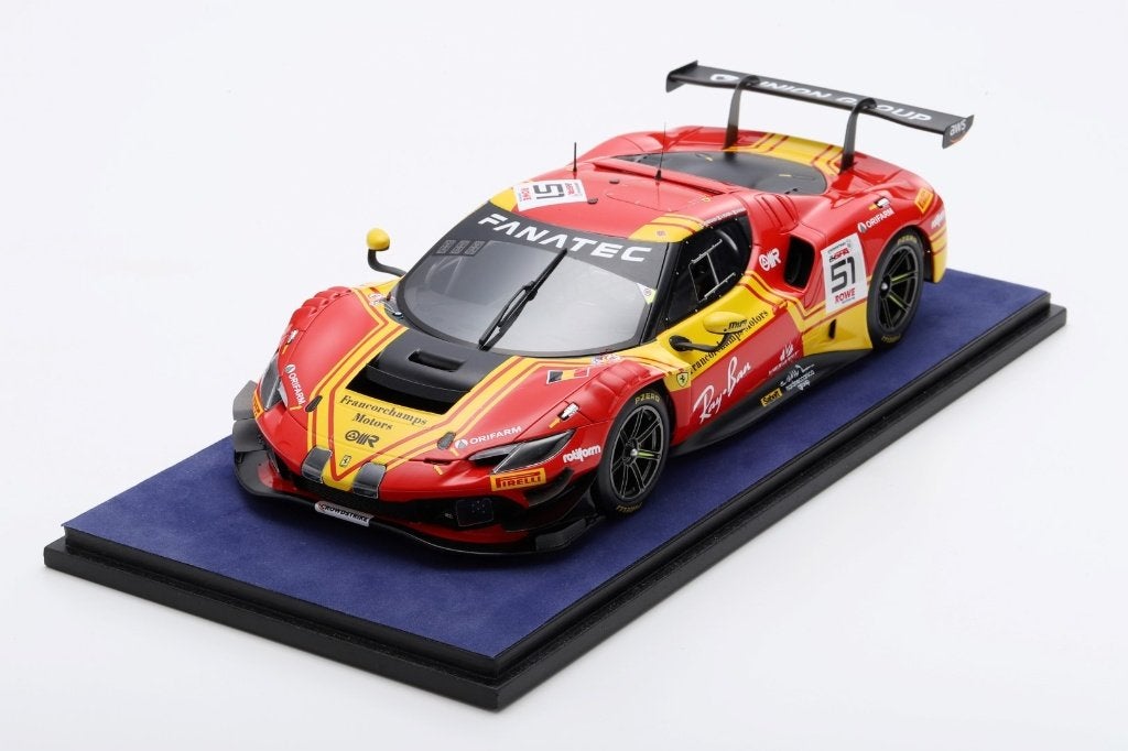 AANBIEDING Ferrari 296 GT3 AFCorse #51 2024 Looksmart 1:18, Overige merken, ., Nieuw, Ophalen of Verzenden