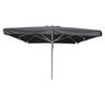Karin Stokparasol Zwart 4x4m - Luxe Horeca Parasol, Ophalen, Nieuw, Waterdicht, Stokparasol