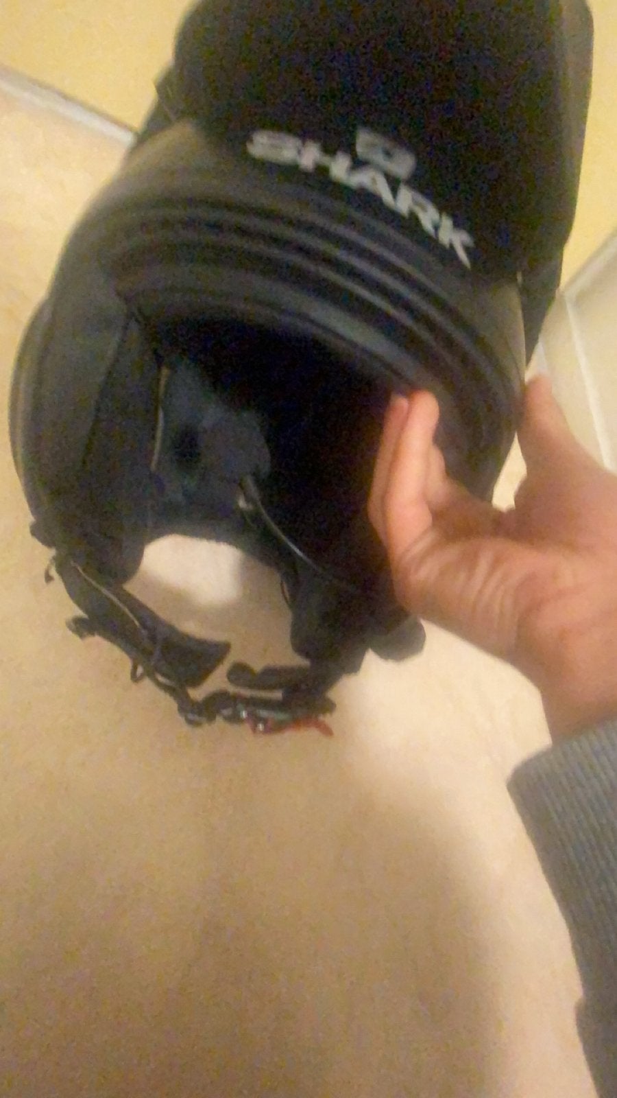 Shark helm maar S/M, Ophalen, Zo goed als nieuw