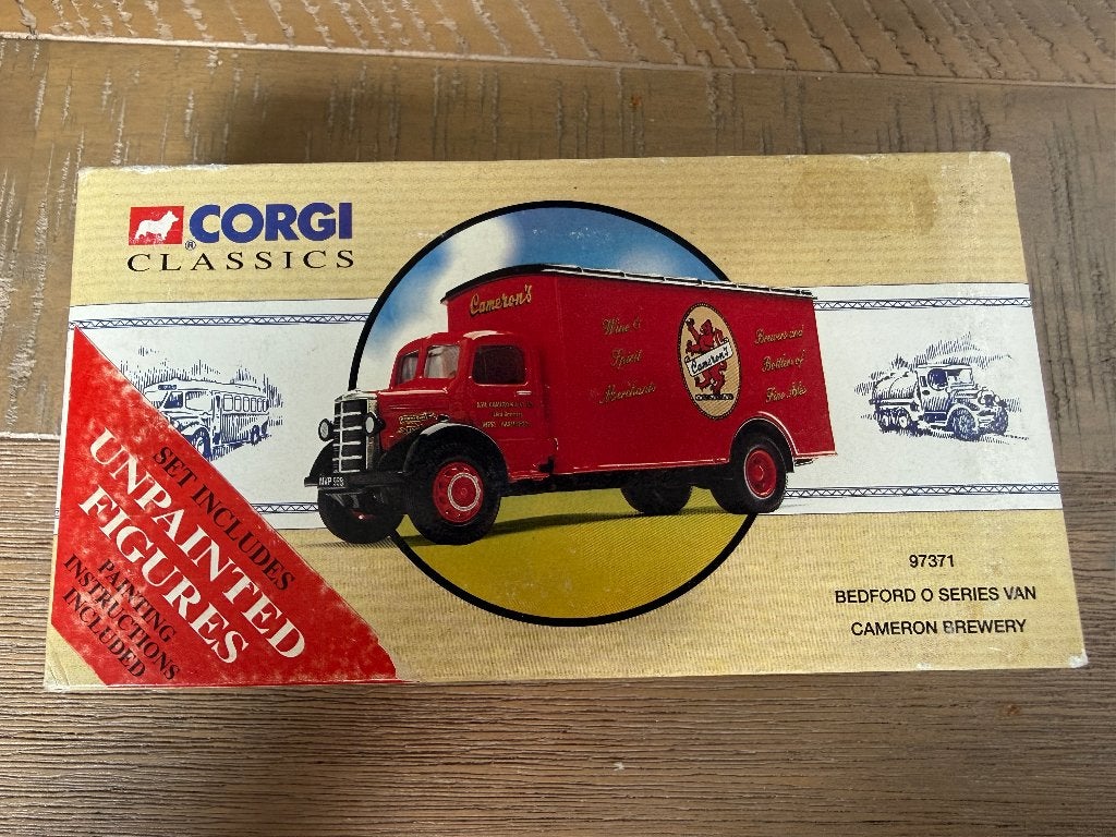 Nieuwe Corgi Classics Bedford O Series Van Cameron Brewery, Ophalen of Verzenden, Nieuw, Bus of Vrachtwagen, Corgi